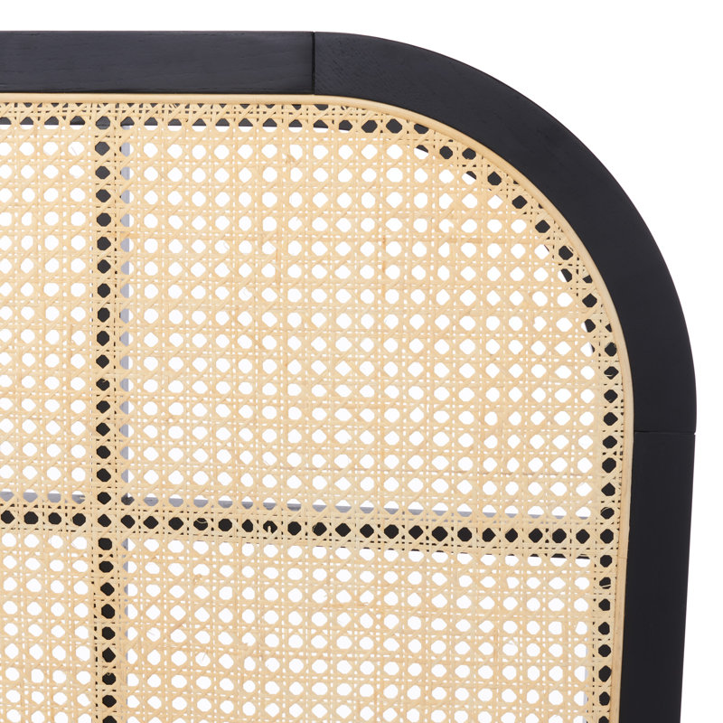 Mcallister Cane Bed, King, Black