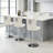 Swivel Adjustable Height Counter Stool With Metal Frame-562932297-562932343