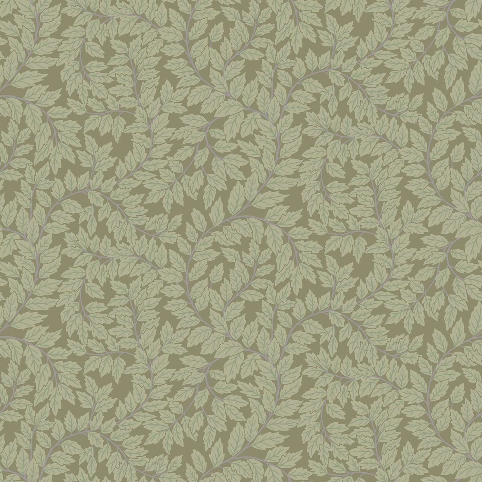 Vesa Botanical Wallpaper, Green