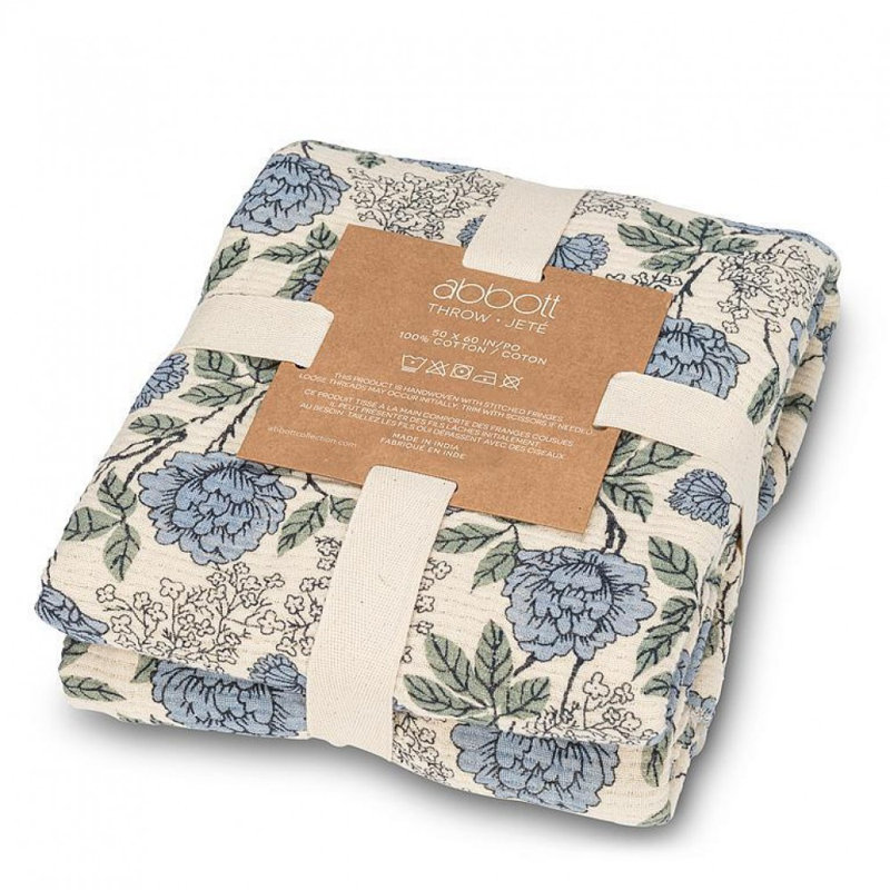 Floral Throw
