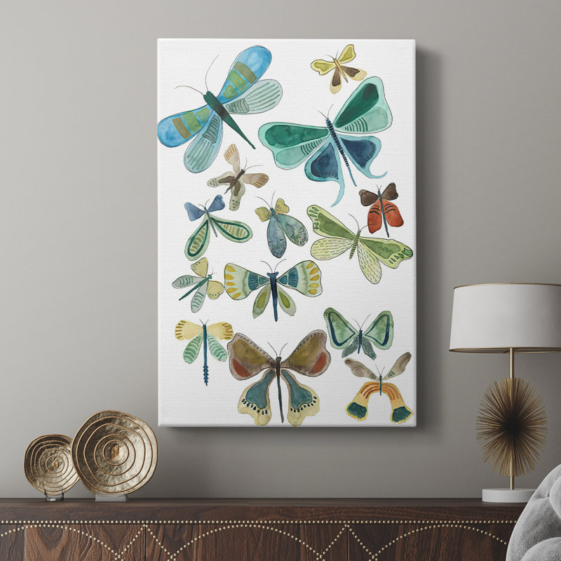 Wings Galore I - galerie sur mesure, H 18 po x l 12 po