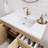 Maplesville Single Bathroom Vanity with Acrylic Top-79029231