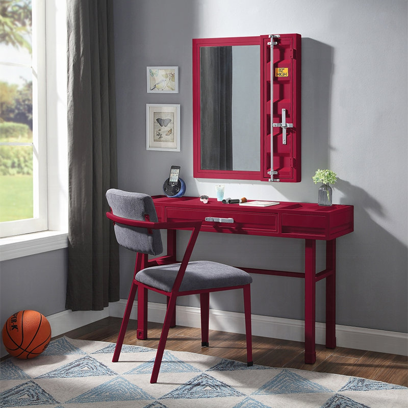 Meuble-lavabo Cargo, Red