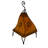 Handmade Leather Moroccan Table Lamp Yellow Arias