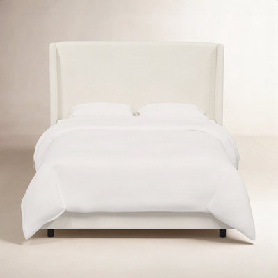 Tilly Upholstered Wingback Bed