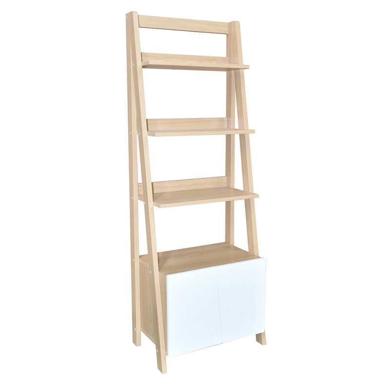 Augusten 180.5 cm H x 64 cm W Ladder Bookcase