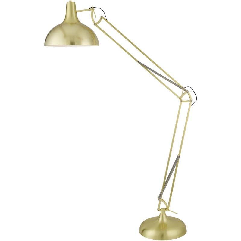 Nevide Floor Lamp, Brass