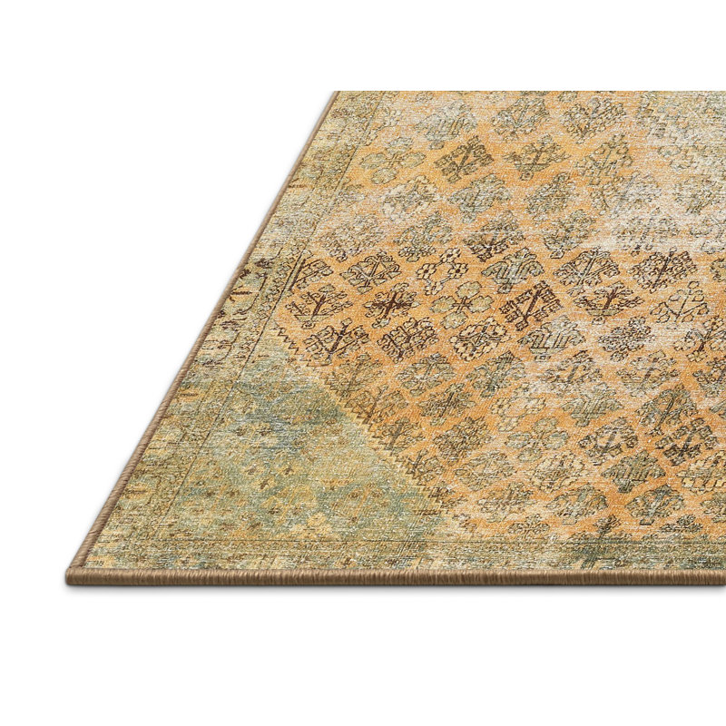Oriental Indoor Rug, Rectangle 7' x 9'