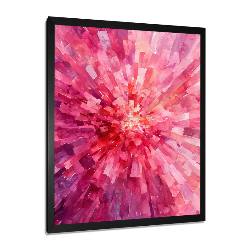 Olivianna - Abstract Canvas Prints, Reproduction encadrée d'une seule photo, H 44 po x l 34 po, Noir, noir, noir, noir