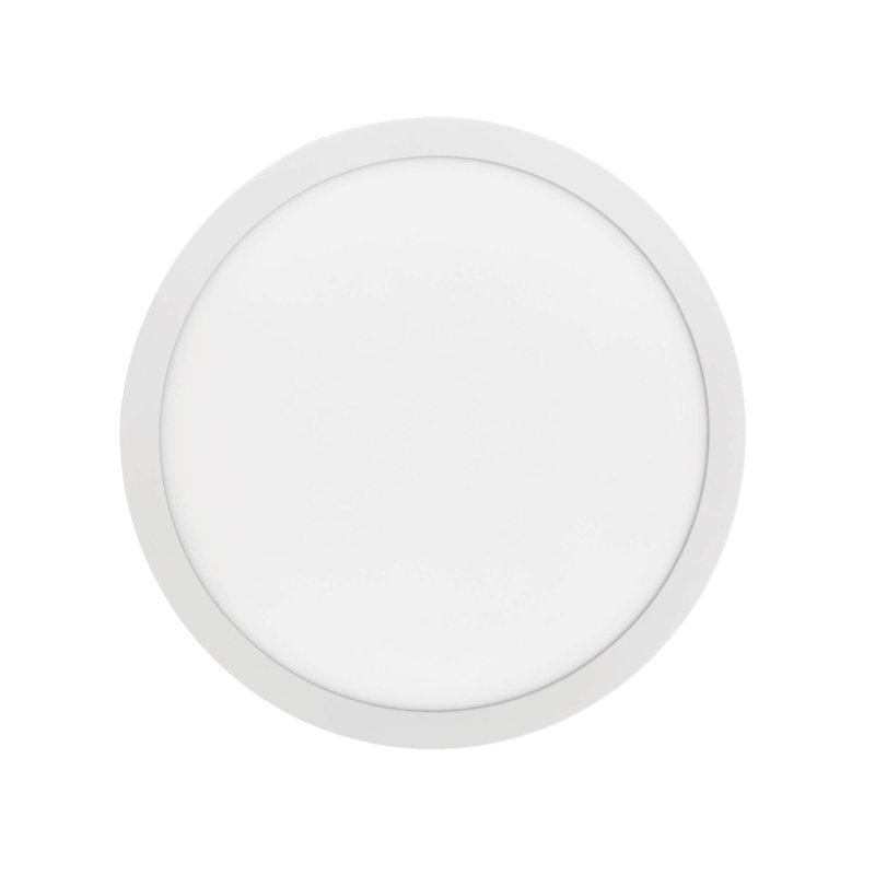 Aurora 21 Inch Dual Light LED Flushmount, White