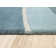 Patillo Cabo Handmade Wool Blue Ocean Waves Area Rug