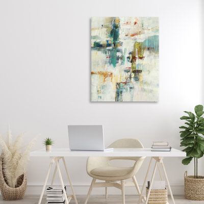 Dynamic Paint Drips Canvas, design by Lisa Ridgers