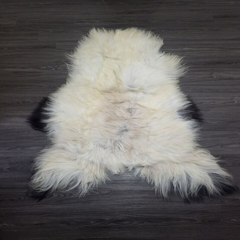 Tapis en peau de mouton Islandais
