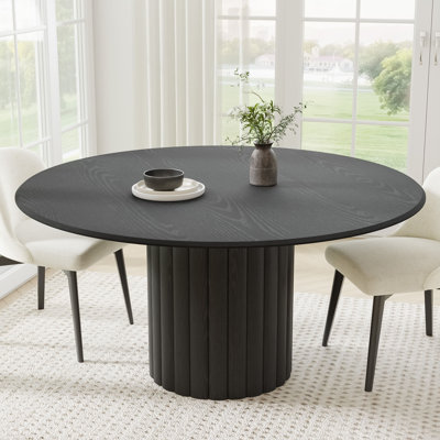 Table de salle à manger en bois massif
