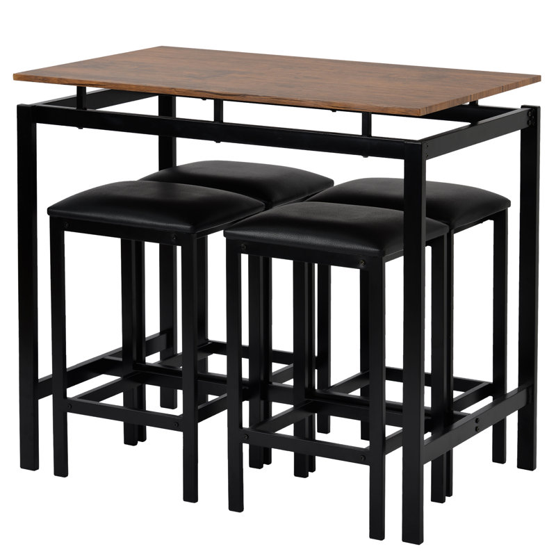 Odaniel Dining Set with 4 Chairs