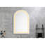 Miroir de salle de bain mural 26 po x 38 po - Lumen élevé, brouillard, luminosité réglable, imperméable, aluminium, gradateur de maquillage blanc 38 po x 26 po, sécuritaire et fiable-1749136704