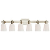 Thomas O'Brien Bryant Six-Light Linear Bath Sconce