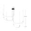 Luminaire suspendu unique à DEL 5 lumières Talis-107168279-77452521
