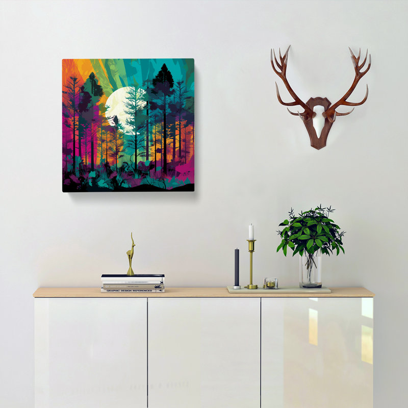 Forest Pop Art - No Frame Print