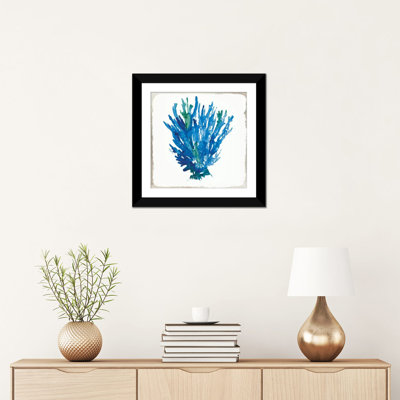 « blue corail v », impression sur toile