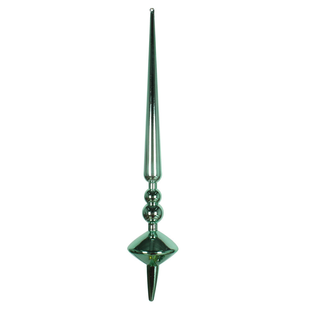 Lehiwa 18" Shatterproof Finial, Seafoam Green