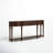 Balsam 72 in. W Wood 3 Drawer Traditional Console Table with Lower Shelf, Vintage Oak-1218024986