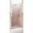 Stellar 42.5 in. W x 78 in. H Fully Frameless 3 Panel Inline Glass Hinged Shower Enclosure-112601328