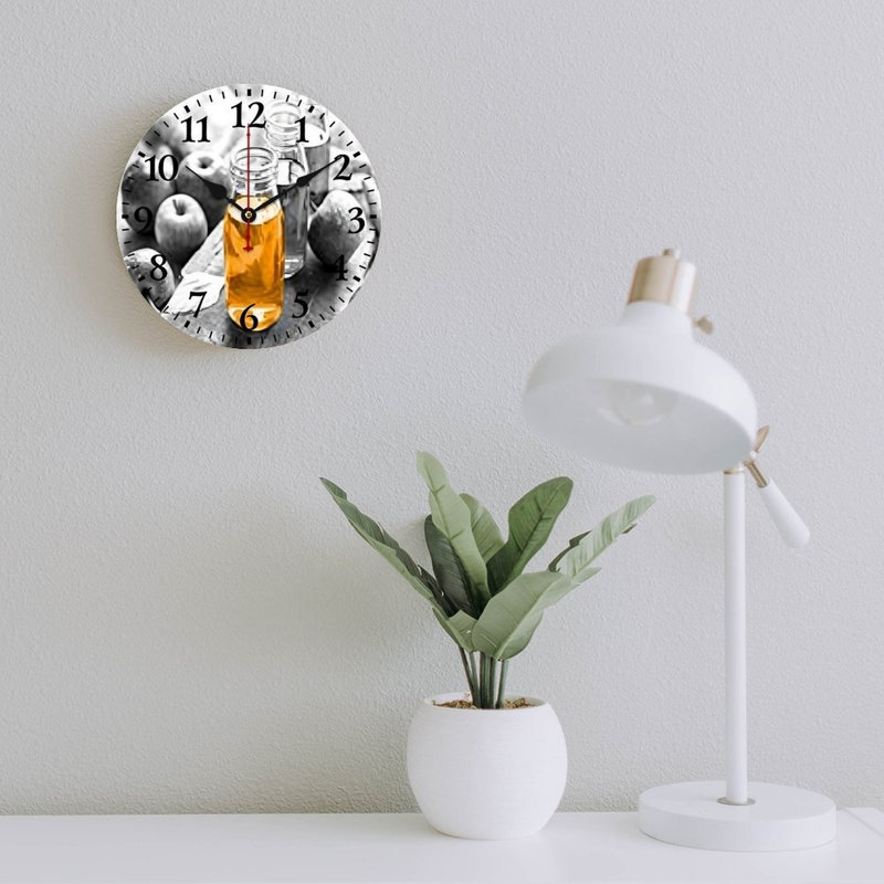 Apple Juice Bottle 12 X 12 In Accent Wall Decor