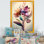 Orchid Floral Design I - Print on Canvas