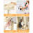 Multi-Level Cat Tree Cat Tower With 3 Removable Pompom Sticks, Cat Condo With Hammock, Scratching Post & 2 Perches-1580307554