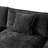 Geneveve 113.8"W Chenille Upholstered Sofa With Ottoman, 5 Compressed Pillows & Compressed Foam Cushions-531383336