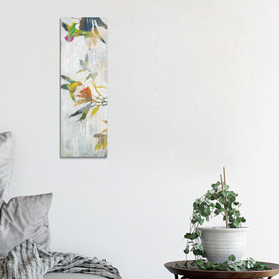 Garden Party I by Liz Jardine - Wrapped Canvas Panoramic Painting