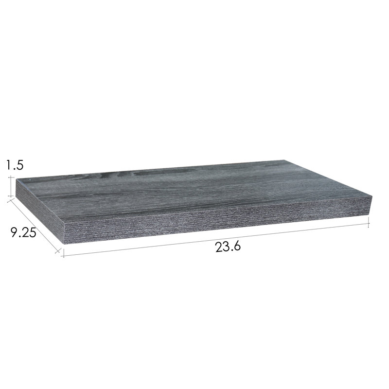 2 Piece Floating Shelf