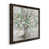 Distressed Black Framed Canvas