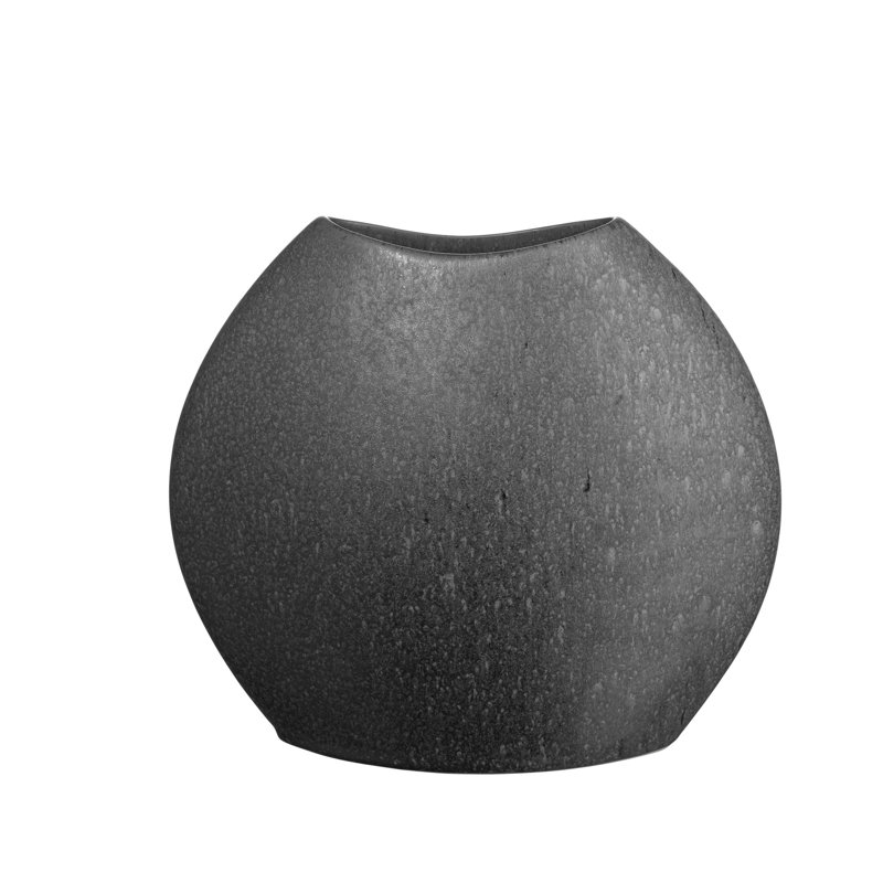 ASA Selection Moon Table Vase, Black, 32cm H x 36cm W x 13cm D