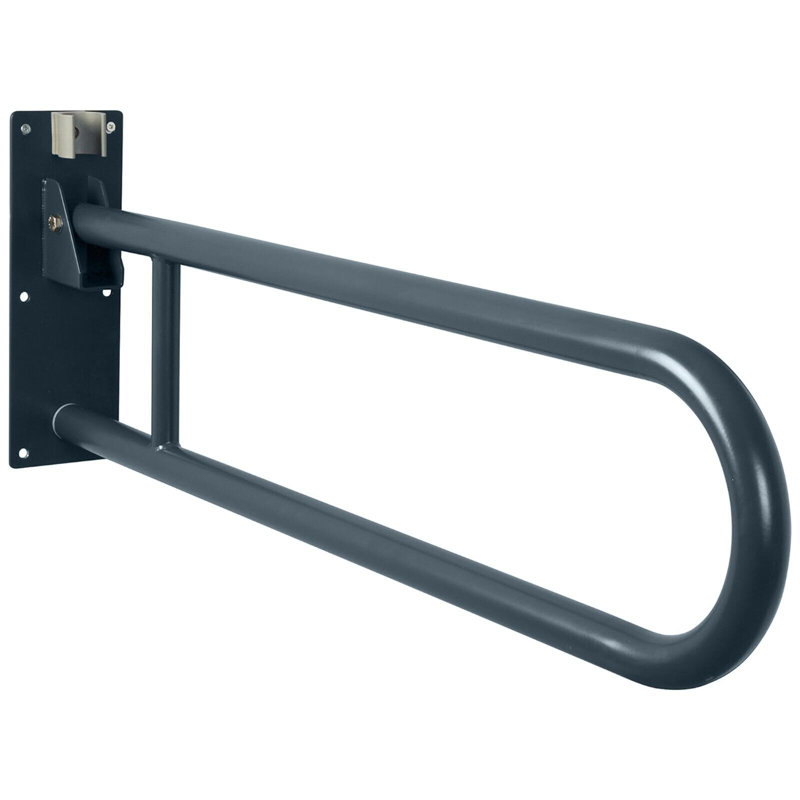 850mm Croydex Foldaway Wall Mounted Hinged Hand Rail Bathroom Assist Grab Handle