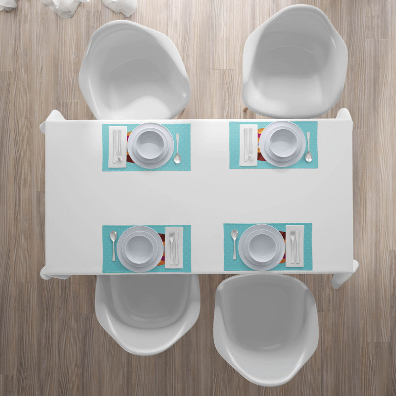 Polyester Patterned Rectangle Placemat