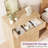 Modern 5-Drawer Vertical Storage Dresser with Textured Drawers and Compact Narrow Fit-746161391