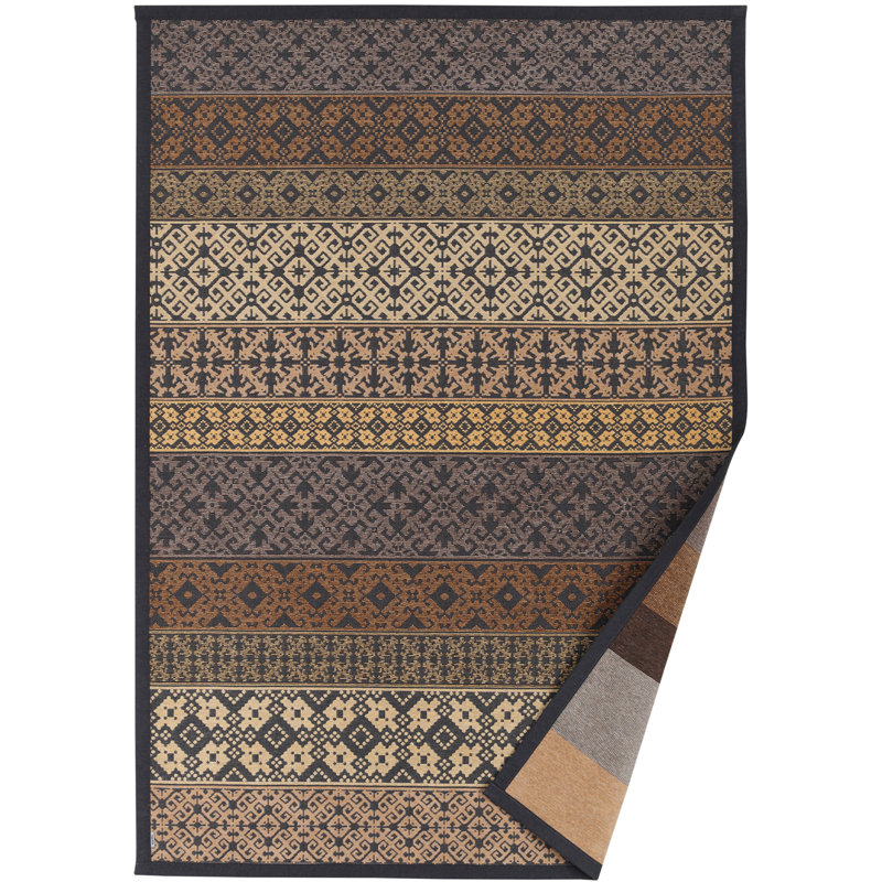 Overstreet Geometric Hand Woven Area Rug, Runner 70 x 140cm