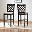 Upholstered Counter Stool with Solid Wood Frame-1160400885-1160400887-1160400393