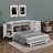 Murphy Bed With Hidden Storage & Modern Woven Design-395232269-395232257