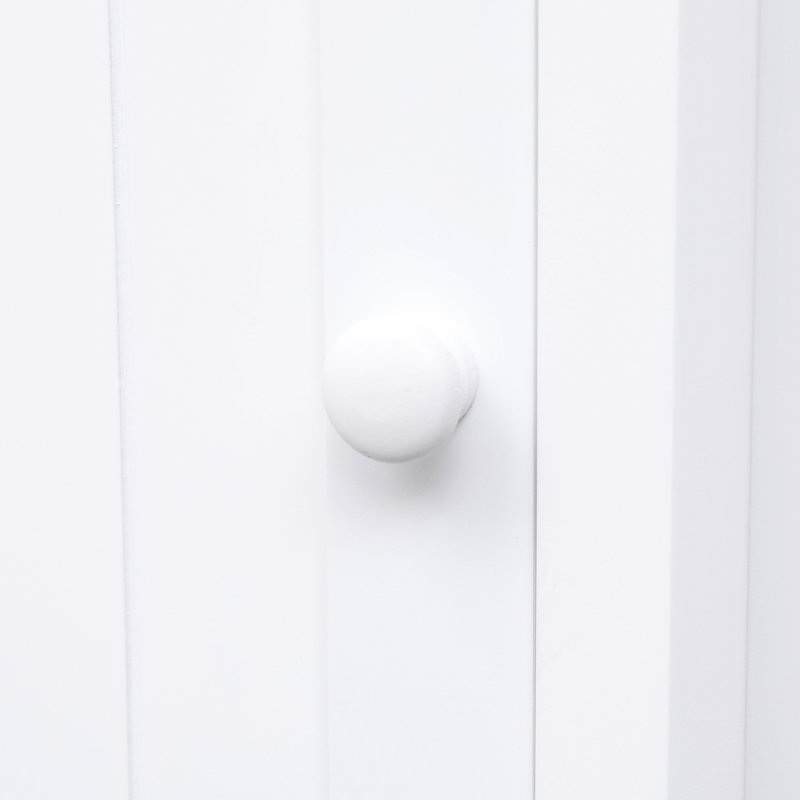 Armoires de salle de bain élégantes blanches, Blanc
