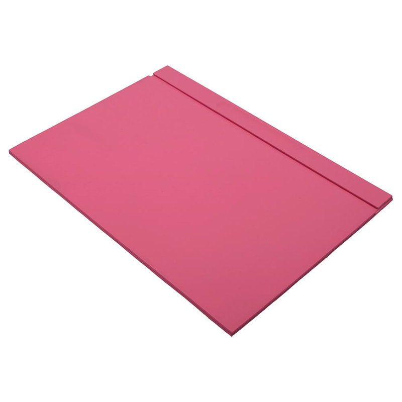 Michla Leather / Faux Leather Desk Organiser Set, Pink