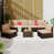 Beige/brun