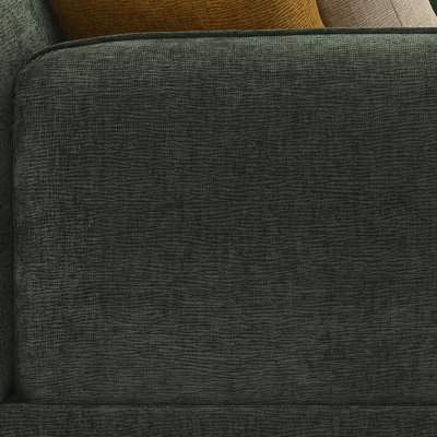 Ensemble de canapé rembourré en chenille 2 pièces Repley Green