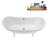 71" Streamline Clawfoot Tub,Tray,Drain and Clawfeet-101628947-102360909
