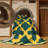 Machine Washable Trellis Green Area Rug-64176886