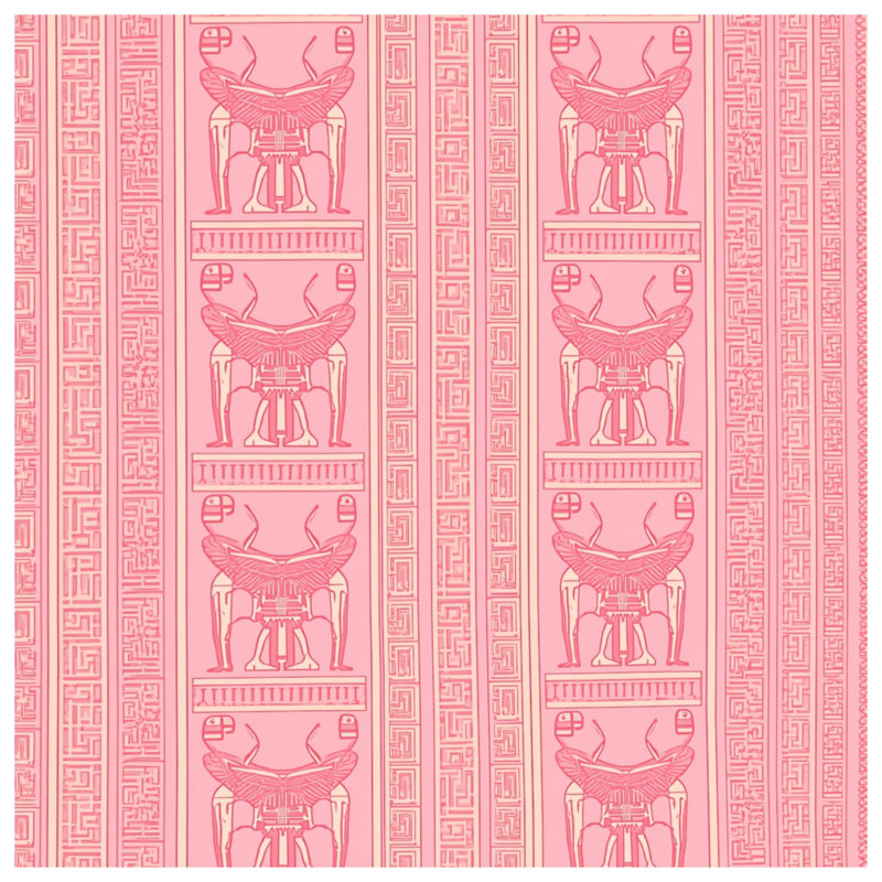 Couvertures roses égyptiennes, L 50 po x H 60 po