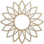 Médaillon de plafond en bois Daisy-59356316-59356293