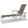 Askar Outdoor Rust-Resistant Metal Chaise Lounge